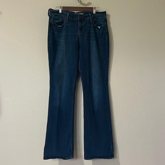 Old Navy Women’s Jeans Blue Size 12 Long The Sweetheart Bootcut Medium Wash - Picture 1 of 5